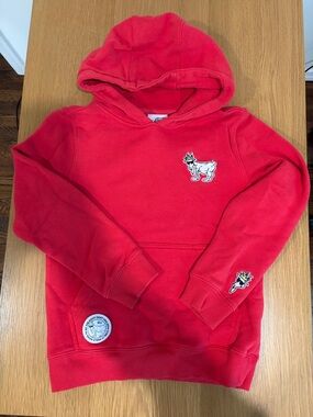 GOAT USA Kids Red Hoodie